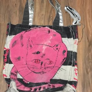 Loop X Andy Warhol canvas tote bag